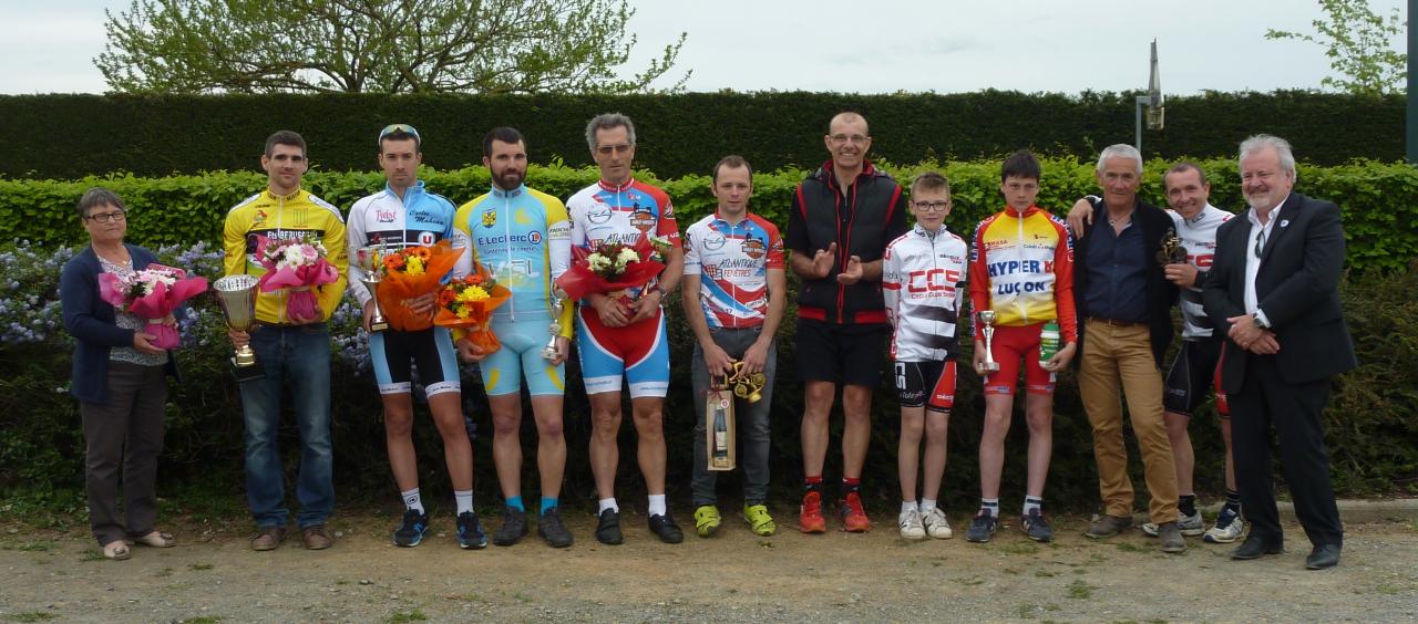 20160508 Course Sérigné Vainqueurs des différentes catégories