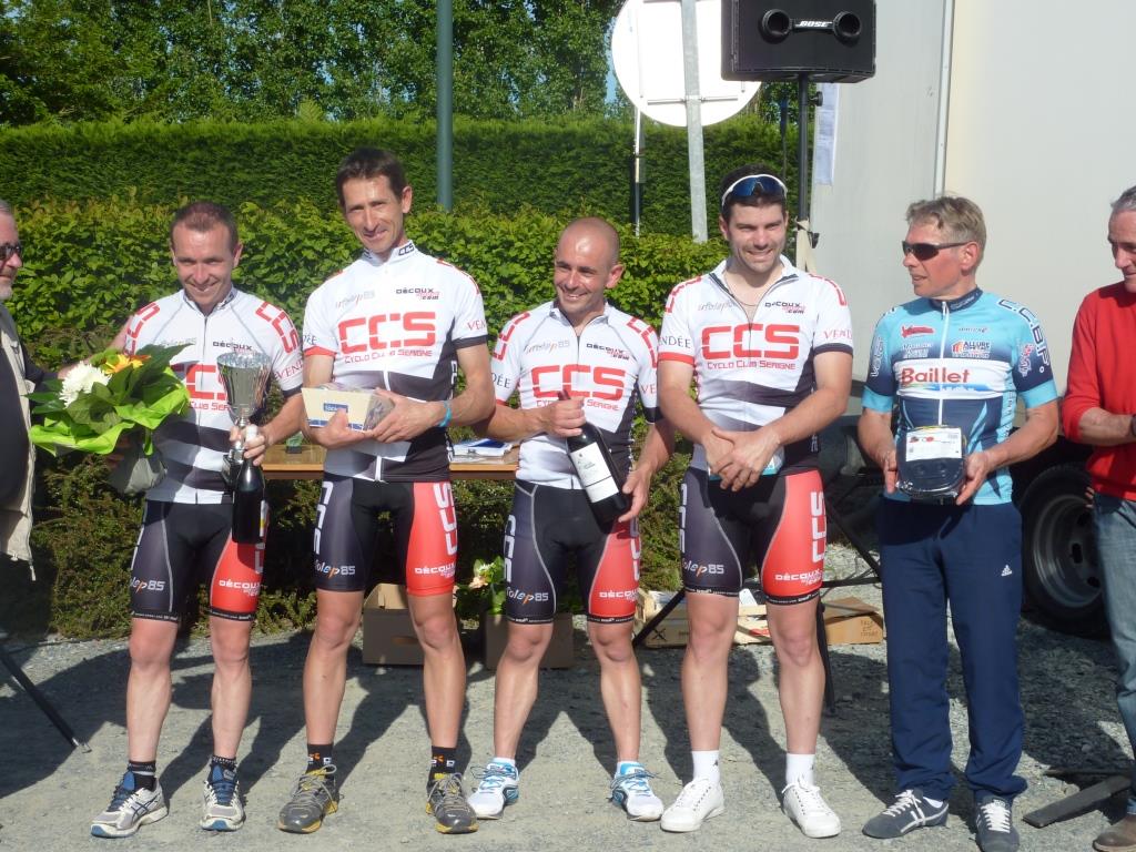 Sérigné 10 mai 2015 Podium 3ème cat