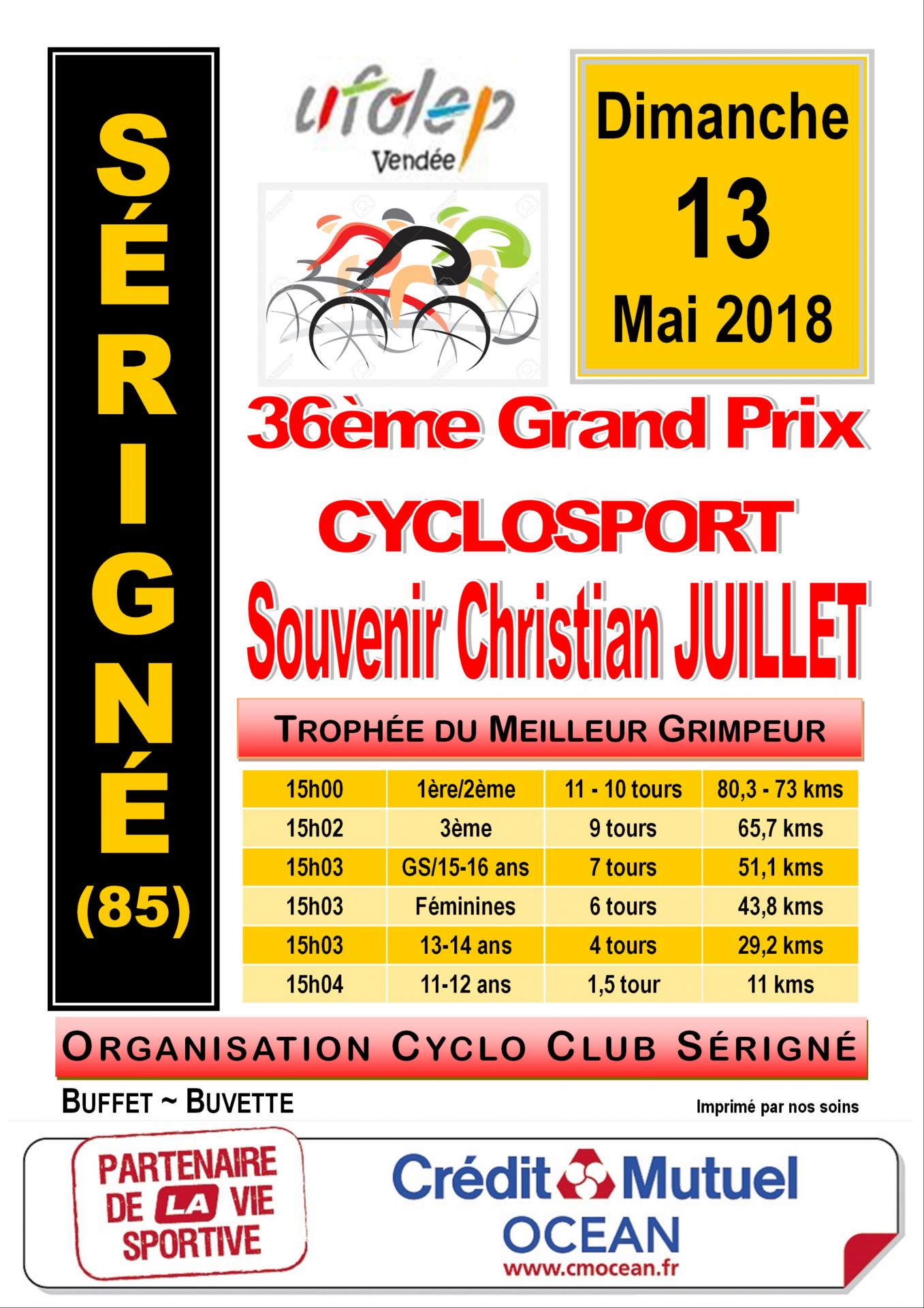 36eme grand prix cyclosport de serigne